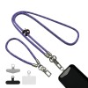 Набір шнурків 120см + 35см Purple / Blue