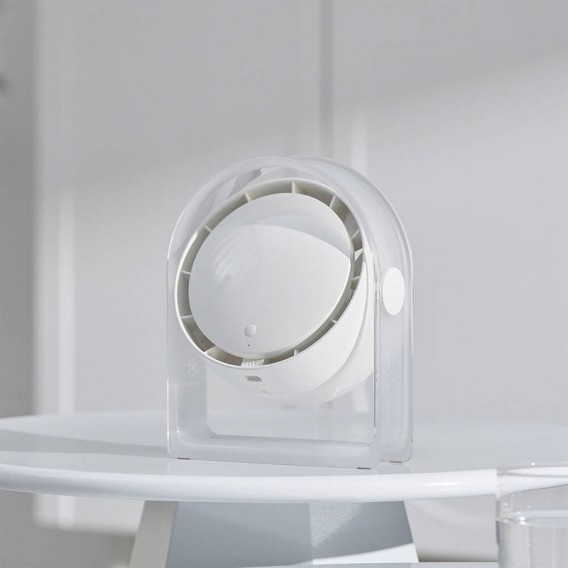Портативний вентилятор WIWU WI-FS07 Snow desktop fan White