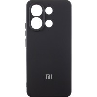 Чохол Silicone Cover Lakshmi Full Camera (AA) with logo для Xiaomi Redmi Note 13 5G Чорний / Black