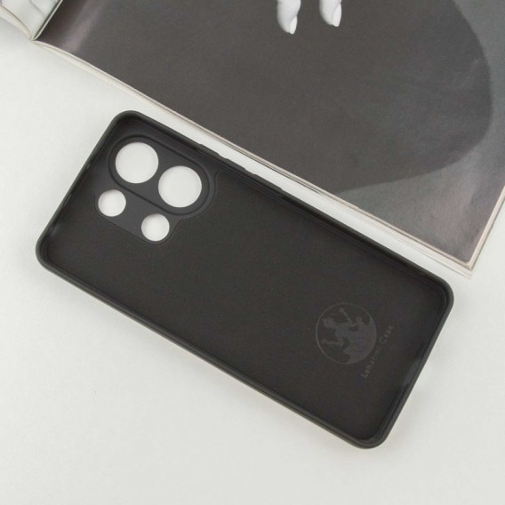Чехол Silicone Cover Lakshmi Full Camera (AA) with logo для Xiaomi Redmi Note 13 5G Черный / Black