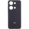 Чехол Silicone Cover Lakshmi Full Camera (AA) with logo для Xiaomi Poco X6 / Note 13 Pro 5G Черный / Black