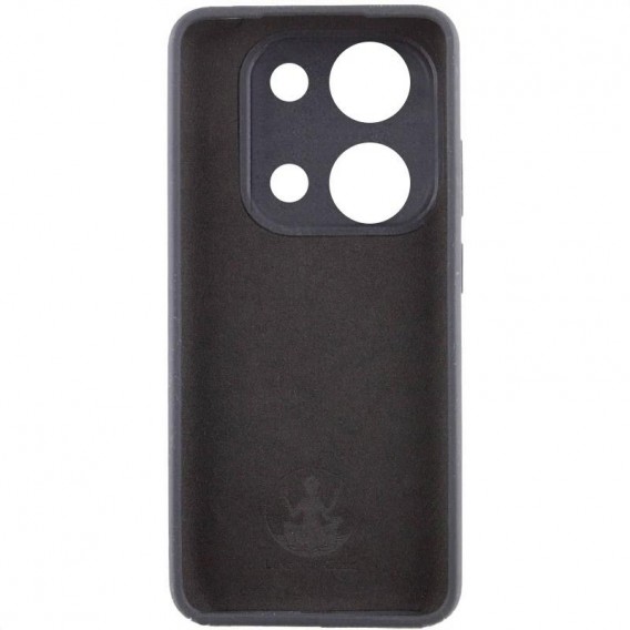 Чехол Silicone Cover Lakshmi Full Camera (AA) with logo для Xiaomi Poco X6 / Note 13 Pro 5G Черный / Black