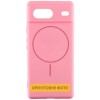 Чохол Silicone Cover Lakshmi Full Camera (AA) with MagFit для Google Pixel 8 Рожевий / Light pink