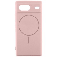 Чохол Silicone Cover Lakshmi Full Camera (AA) with MagFit для Google Pixel 8 Рожевий / Pink Sand