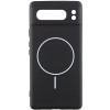 Чохол Silicone Cover Lakshmi Full Camera (AA) with MagFit для Google Pixel 8 Pro Чорний / Black