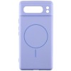 Чохол Silicone Cover Lakshmi Full Camera (AA) with MagFit для Google Pixel 8 Pro Бузковий / Dasheen