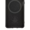 Чехол Silicone Cover Lakshmi Full Camera (AA) with MagFit для Samsung Galaxy S24+ Черный / Black