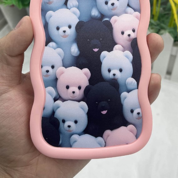 Чехол TPU Cloudy Pictures для Xiaomi Redmi Note 12 Pro 4G Bears