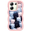 Чохол TPU Cloudy Pictures для Xiaomi Redmi Note 13 5G Bears