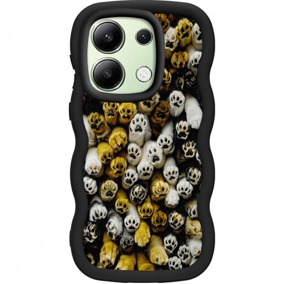 Чохол TPU Cloudy Pictures для Xiaomi Redmi Note 13 5G Paws