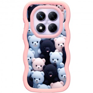 Чохол TPU Cloudy Pictures для Xiaomi Redmi Note 14 Pro 4G Bears