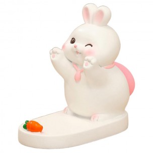 Подставка для телефона Funny Animals Rabbit With Carrot Подставка для телефона Funny Animals Rabbit With Carrot