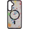 Чехол TPU+PC Flush with MagSafe для Samsung Galaxy S24 / S25 Titanium black