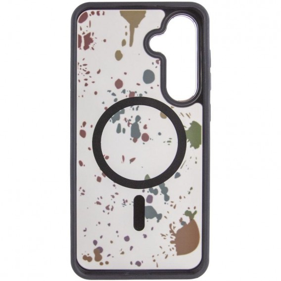 Чехол TPU+PC Flush with MagSafe для Samsung Galaxy S24 / S25 Titanium black