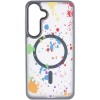Чехол TPU+PC Flush with MagSafe для Samsung Galaxy S24 / S25 Titanium grey