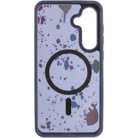 Чехол TPU+PC Flush with MagSafe для Samsung Galaxy S24 / S25 Dark blue