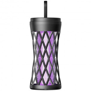 Пастка для комах з UV підсвічуванням TX-WD02 with battery 1200 mAh Black Пастка для комах з UV підсвічуванням TX-WD02 with battery 1200 mAh Black