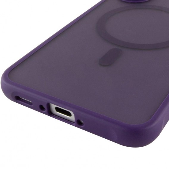 Чехол TPU Bloom with MagSafe для Samsung Galaxy A26 5G Purple