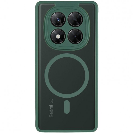 Чохол TPU Bloom with MagSafe для Xiaomi Xiaomi Redmi Note 14 Pro 4G Green
