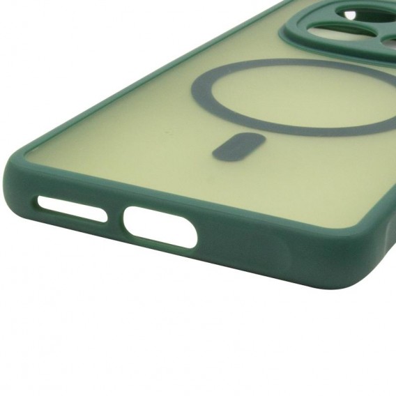 Чохол TPU Bloom with MagSafe для Xiaomi Xiaomi Redmi Note 14 Pro 4G Green