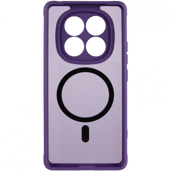 Чохол TPU Bloom with MagSafe для Xiaomi Xiaomi Redmi Note 14 Pro 4G Purple