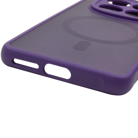 Чохол TPU Bloom with MagSafe для Xiaomi Xiaomi Redmi Note 14 Pro 4G Purple