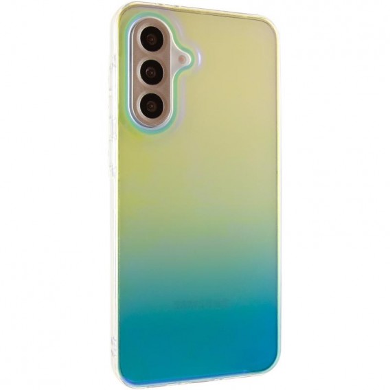 Чехол TPU+PC Glassbend для Samsung Galaxy A35 Green