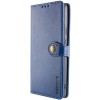 Кожаный чехол-книжка GETMAN Gallant (PU) для Xiaomi 15 Синий