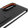 Шкіряний чохол Leather Case (AAA) with stand для Samsung Galaxy Z Fold7 Black