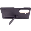 Шкіряний чохол Leather Case (AAA) with stand для Samsung Galaxy Z Fold7 Gray