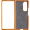 Шкіряний чохол Leather Case (AAA) with stand для Samsung Galaxy Z Fold7 Tan