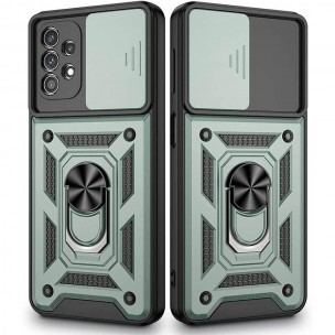 Чохол Ummi Camshield Serge Ring для Samsung Galaxy A72 4G / A72 5G Зелений / Green Чохол Ummi Camshield Serge Ring для Samsung Galaxy A72 4G / A72 5G Зелений / Green