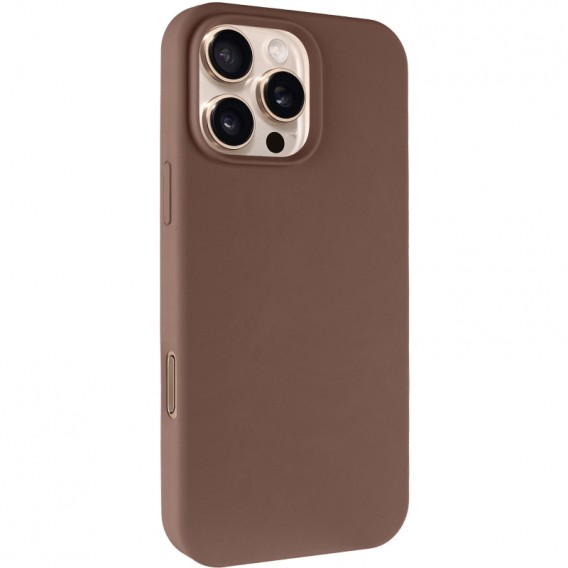 Чохол Silk Full Protective (AA) NO LOGO для Apple iPhone 16 Pro Max (6.9") Коричневий / Brown