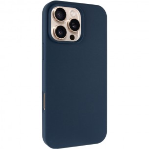 Чехол Silk Full Protective (AA) NO LOGO для Apple iPhone 16 Pro Max (6.9") Синий / Deep navy