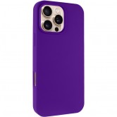 Чехол для iPhone 16 Pro Max Silicone Case Full Protective (AA) NO LOGO, Фіолетовий / Ultra Violet Чехол для iPhone 16 Pro Max Silicone Case Full Protective (AA) NO LOGO, Фіолетовий / Ultra Violet