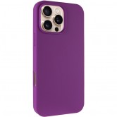 Чехол для iPhone 16 Pro Max Silicone Case Full Protective (AA) NO LOGO, Фіолетовий / Grape Чехол для iPhone 16 Pro Max Silicone Case Full Protective (AA) NO LOGO, Фіолетовий / Grape
