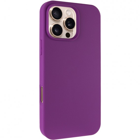 Чохол Silk Full Protective (AA) NO LOGO для Apple iPhone 16 Pro Max (6.9") Фіолетовий / Grape