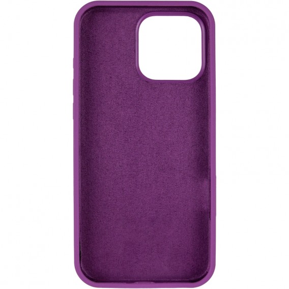 Чохол Silk Full Protective (AA) NO LOGO для Apple iPhone 16 Pro Max (6.9") Фіолетовий / Grape
