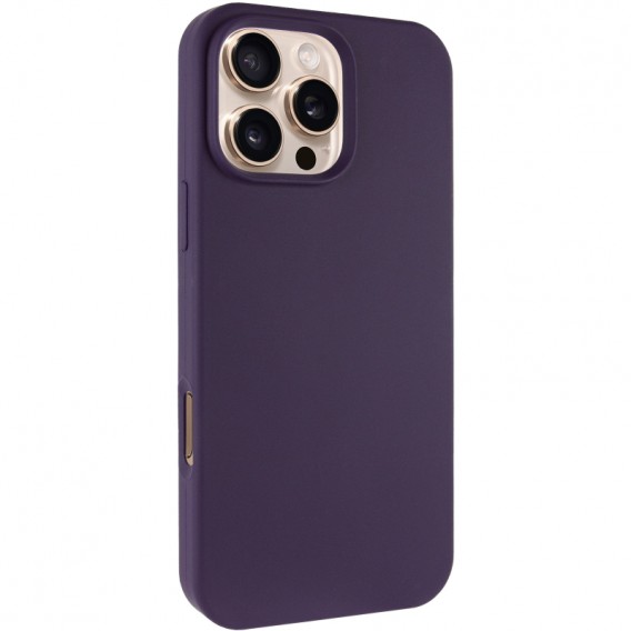 Чохол Silk Full Protective (AA) NO LOGO для Apple iPhone 16 Pro Max (6.9") Фіолетовий / Elderberry