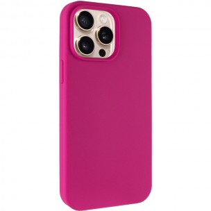 Чехол Silk Full Protective (AA) NO LOGO для Apple iPhone 16 Pro Max (6.9") Малиновый / Dragon Fruit