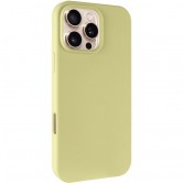 Чехол для iPhone 16 Pro Max Silicone Case Full Protective (AA) NO LOGO, Жовтий / Mellow Yellow