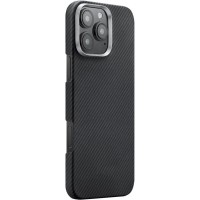 Чехол PC Carbon Protection Slim with MagSafe для Apple iPhone 16 Pro Max (6.9") Black Чехол PC Carbon Protection Slim with MagSafe для Apple iPhone 16 Pro Max (6.9") Black