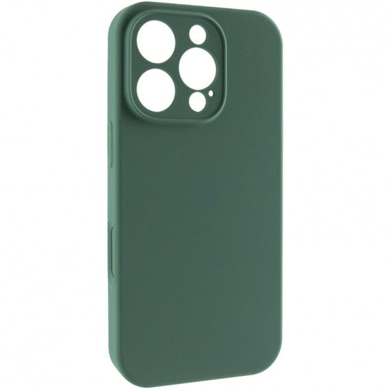 Чохол Silk Full Camera Protective (AA) NO LOGO для Apple iPhone 16 Pro Max (6.9") Зелений / Pine green