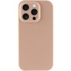 Чохол Silk Full Camera Protective (AA) NO LOGO для Apple iPhone 16 Pro Max (6.9") Бежевий / Desert Gold