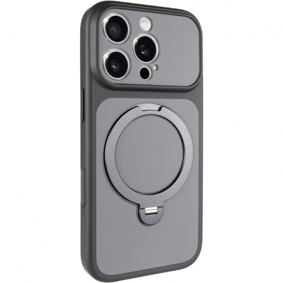 Чохол Ummi Full Camera with MagSafe HQ Ring для Apple iPhone 16 Pro Max (6.9") Black