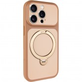 Чехол для iPhone 16 Pro Max Ummi Full Camera with MagSafe HQ Ring, Коричневый / Brown Gold Чехол для iPhone 16 Pro Max Ummi Full Camera with MagSafe HQ Ring, Коричневый / Brown Gold