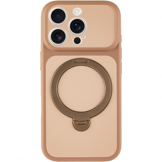 Чохол Ummi Full Camera with MagSafe HQ Ring для Apple iPhone 16 Pro Max (6.9") Brown Gold Чохол Ummi Full Camera with MagSafe HQ Ring для Apple iPhone 16 Pro Max (6.9") Brown Gold