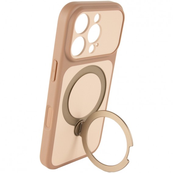 Чохол Ummi Full Camera with MagSafe HQ Ring для Apple iPhone 16 Pro Max (6.9") Brown Gold Чохол Ummi Full Camera with MagSafe HQ Ring для Apple iPhone 16 Pro Max (6.9") Brown Gold
