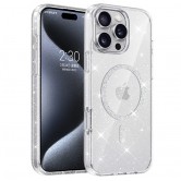 Чехол TPU Eclipse Sparkle Magnetic Fit для Apple iPhone 16 Pro Max (6.9") Clear