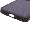 Чохол PC Textile Hybrid with Magnetic Fit для Apple iPhone 16 Pro Max (6.9") Black / Purple